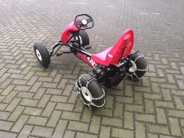 Schneeketten f. Berg Dino Gokart 4.00-6 Compact